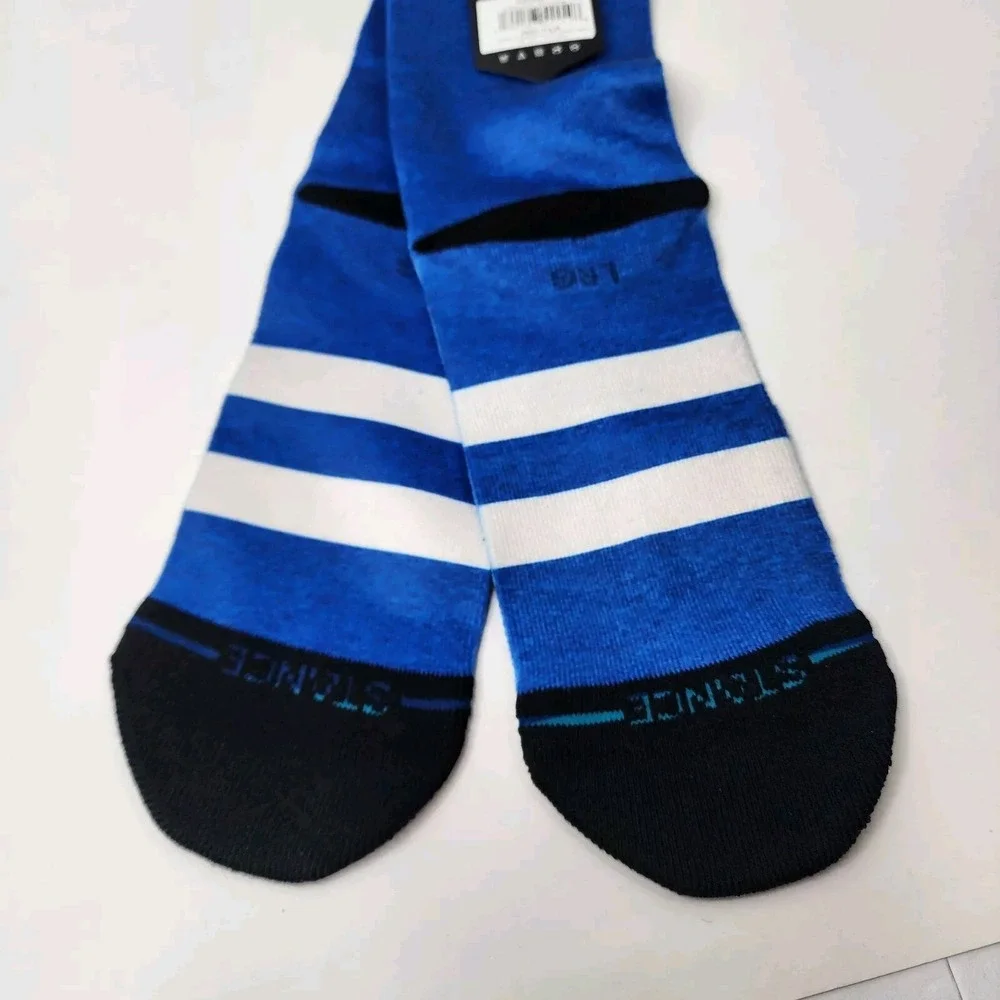 STANCE Colorado Crew Big Horn Sheep Colorado Spell Out Socks MENS L 9-13 Blue